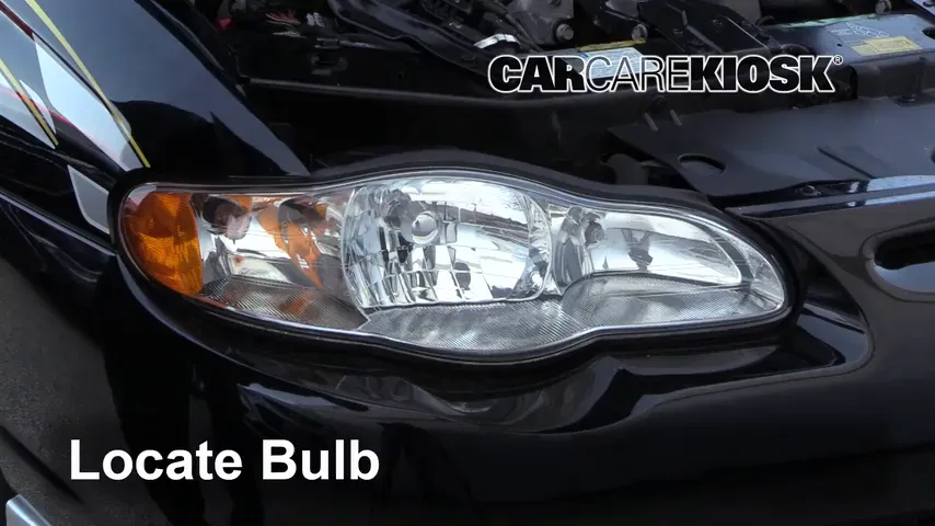 2002 Chevrolet Monte Carlo SS 35th Anniversary Edition 3.8L V6 Lights Highbeam (replace bulb)